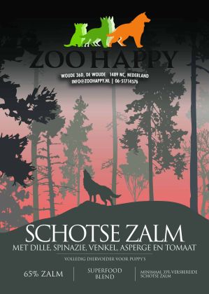 Puppy Schotse zalm