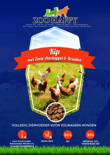 Kip met Zoete Aardappel & Kruiden 