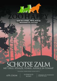Puppy Schotse zalm