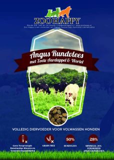 Angus Rundvlees met Zoete Aardappel & Wortel 
